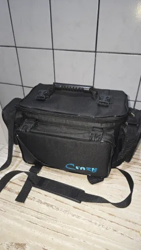 Bolsa Crazy Nylon para equipamentos fotográficos com divisórias removíveis