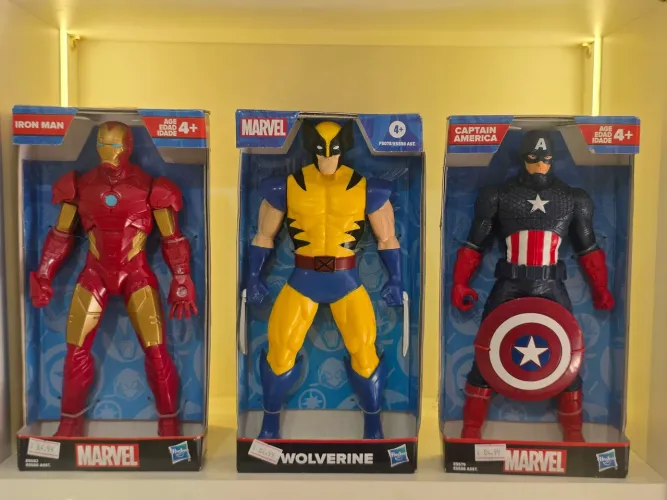 Bonecos Marvel Originais Personagens