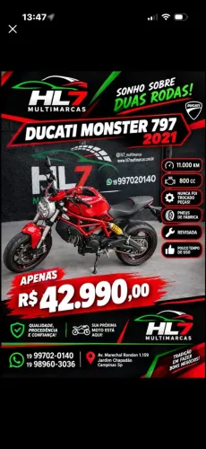 Ducati Monster 797 2020