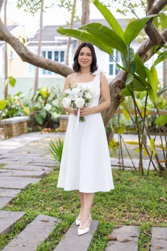 Vestido Branco (casamento civil, batizado e etc) Usado 1 vez