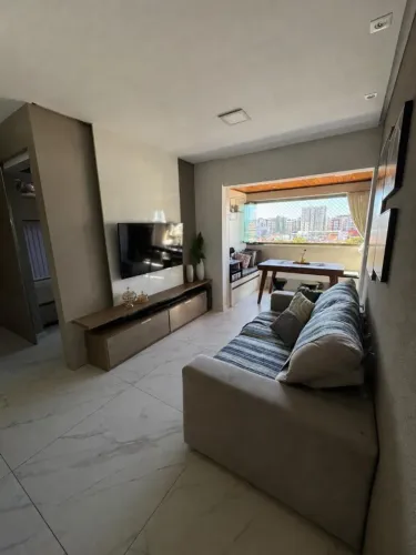 Apartamento em Jatiúca | 77,76m² | 3 quartos (1 suíte) | Garagem para 2 veículos