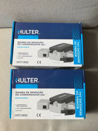 2 Bombas de Dreno Hulter 24 Litros 30000 BTUs  - Bivolt