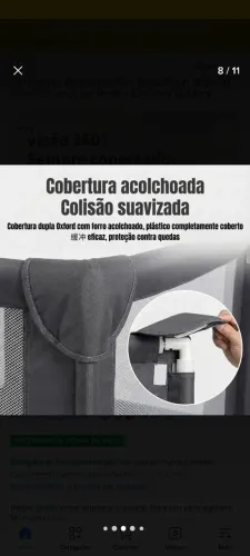 Cercadinho para bebê 