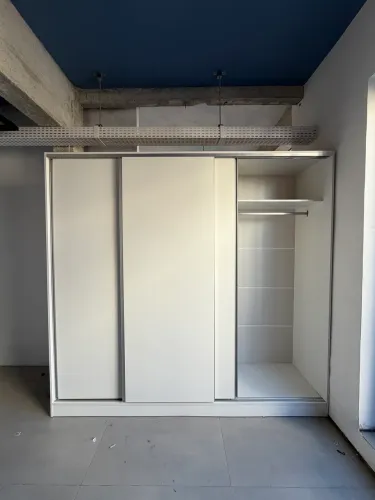Guarda Roupas Casal Madesa MDF Branco