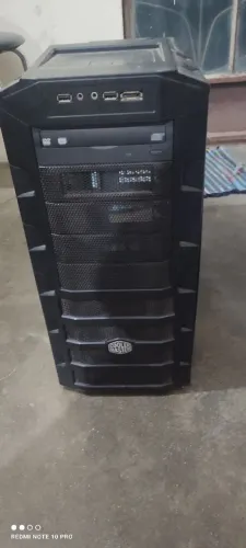 Gabinete full tower cooler master com fans