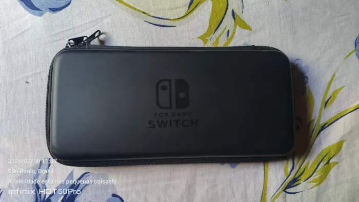 Estojo e capa de acrílico Nintendo switch V2