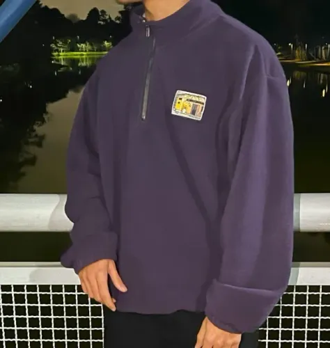 Moletom Roxo super confortavel 