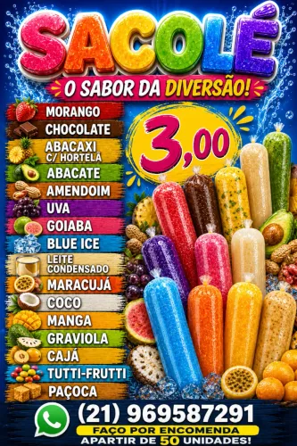 ENCOMENDA DE SACOLÉ