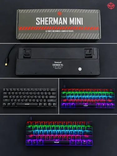 Teclado mecânico tgt