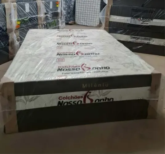 Colchobox Casal Milenio Semi Ortopedido