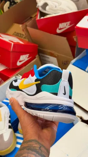 Tênis Nike Air React Primeira linha Premium top aceito cartão 