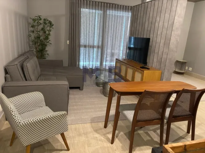 Apartamento para alugar, 1dormitório suíte, 1 vaga, mobiliado Itaim Bibi