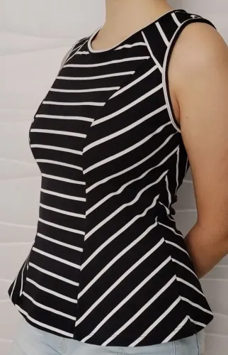 Blusa cintura Peplum