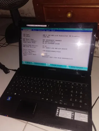 Notebook Emachines , dual core