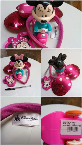 Fofomovel. Tiara e rolo. Minnie