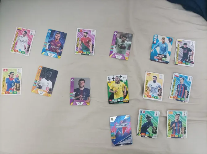 vendo cards futebol