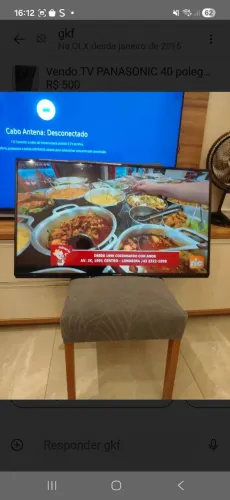 Vendo TV Panasonic 40 polegadas