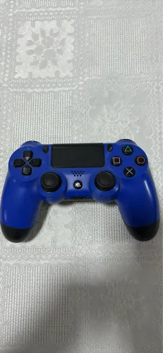 Controle Original PS4 DualShock 4 Azul - Para Peças ou Reparo