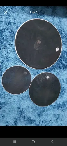 Kit de Peles Mudas para Bateria (13,16,20)