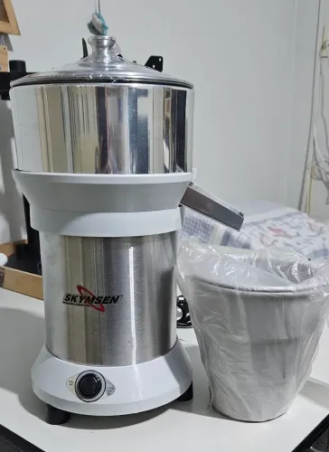 Espremedor De Laranja Skymsen Exb-n Inox Preto 60hz