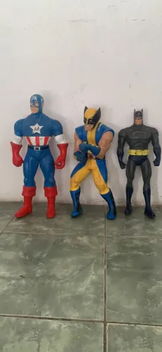 Vem esses bonecos da Marvel