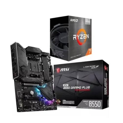 Kit UPGRADE AMD RYZEN 7 5700X3D + MSI MPG B550 GAMING PLUS