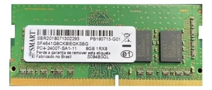 Memória Ram DDR4 Smart 2400 16gb (2x8gb) SF4641G8CK8IEGKSBG sodimm notebook