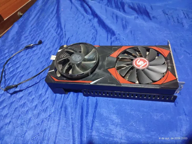 Placa de Vídeo RX 5700 XT 8GB ? Funcionando Perfeitamente Refrigeração Otimizada