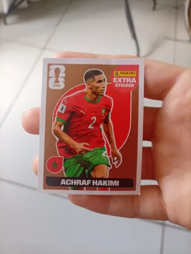 Figurinha legend de bronze Marrocos 