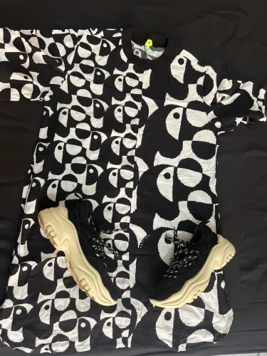 Combo farm (vestido M e tênis n.36 ) $350,00