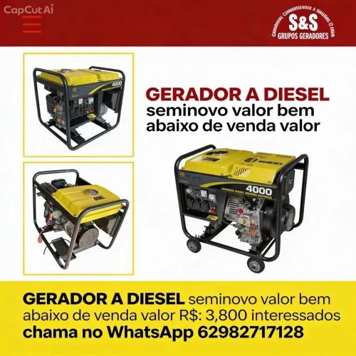 Gerador A Diesel