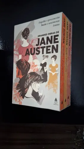 Box Jane Austen (3 livros): Orgulho e Preconceito; Razão e Sentimento; Emma.