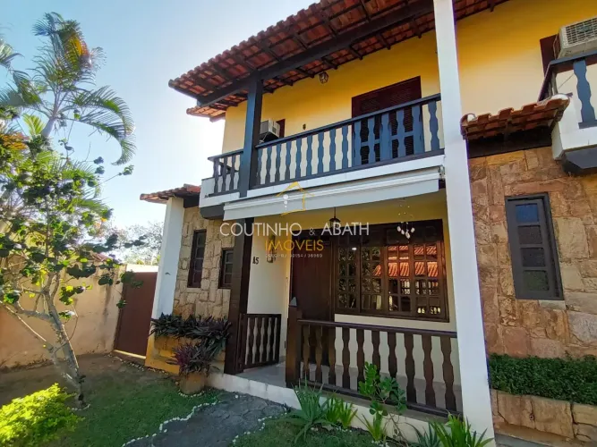 Casa em Condomínio para Locação em Saquarema, Itaúna, 2 dormitórios, 2 banheiros, 1 vaga