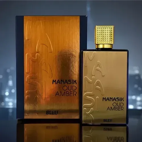 Perfume Oud Amber Bleu Eau de Parfum 100ml - Novo e Lacrado