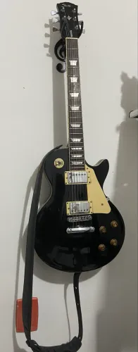 Guitarra Shelter Nashville + Amp + Pedal + Kit Completo (Capa, Cabos e Palhetas)