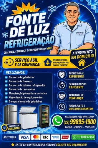 Concertos de geladeira freezer etc...