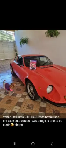 Puma GTE 1.6 Coupe 8V Gasolina 2P Manual 1978