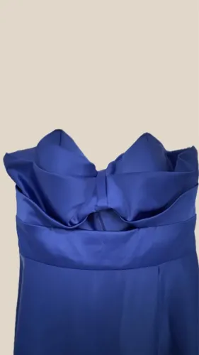 Vestido Azul Longo de Festa