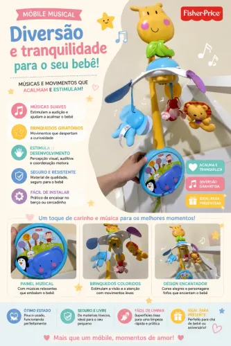 Móbile Fisher Price