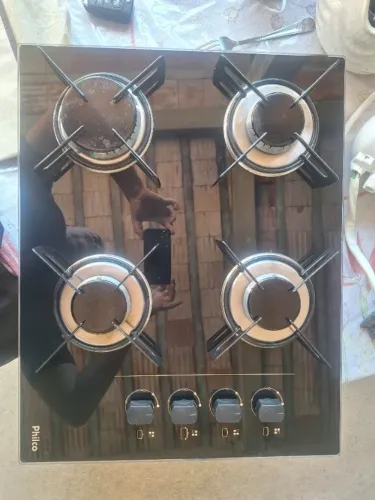 Fogão cooktop marca philco 4 bocas
