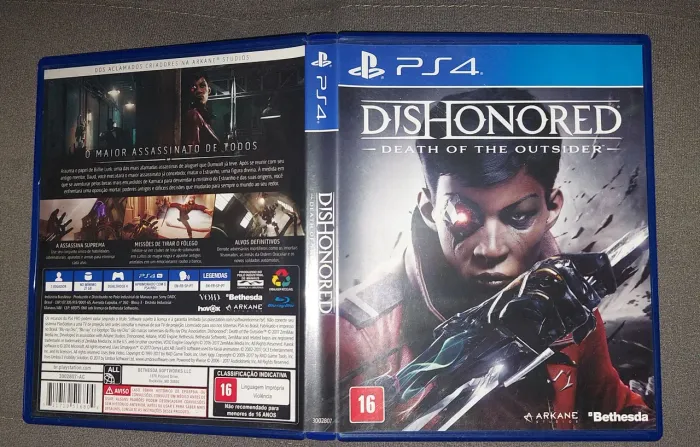 DISHONORRED PS4