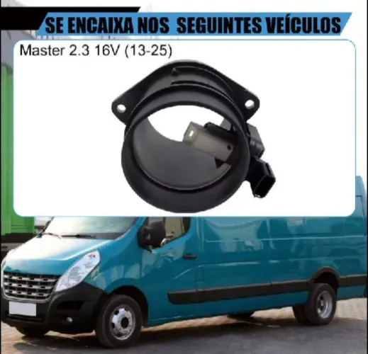 Medidor Fluxo Ar Master 2.3 Diesel 2013-2020 Sensor 5wk *914647