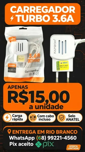 Carregador de celular