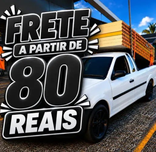 FRETE A PARTIR DE 80 REAIS.!