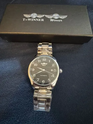 Relógio T-Winner Automático Novo 