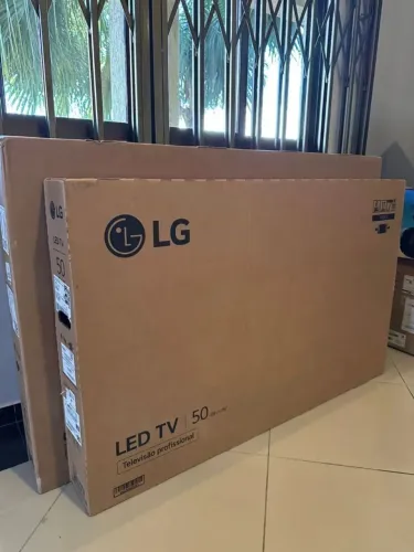 Smart TV LG 50 Polegadas  4K - Nova - NF - Garantia