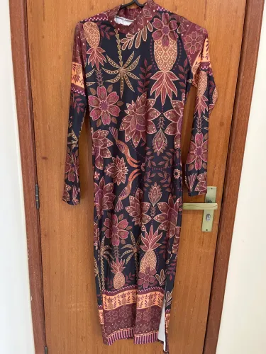 Vestido mid estampado