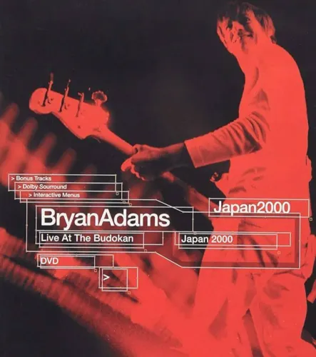 Dvd Bryan Adams Live At The Budokan Novo Lacrado Fantástico