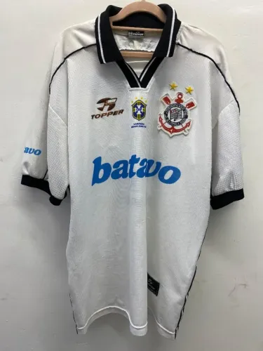 CAMISA ORIGINAL CORINTHIANS 1999 BRANCA