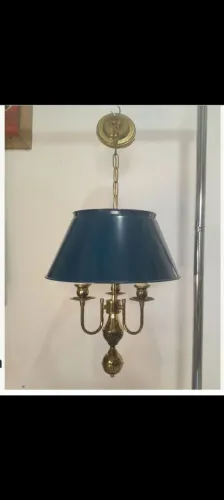 Vendo lustre pendente inglês golden art